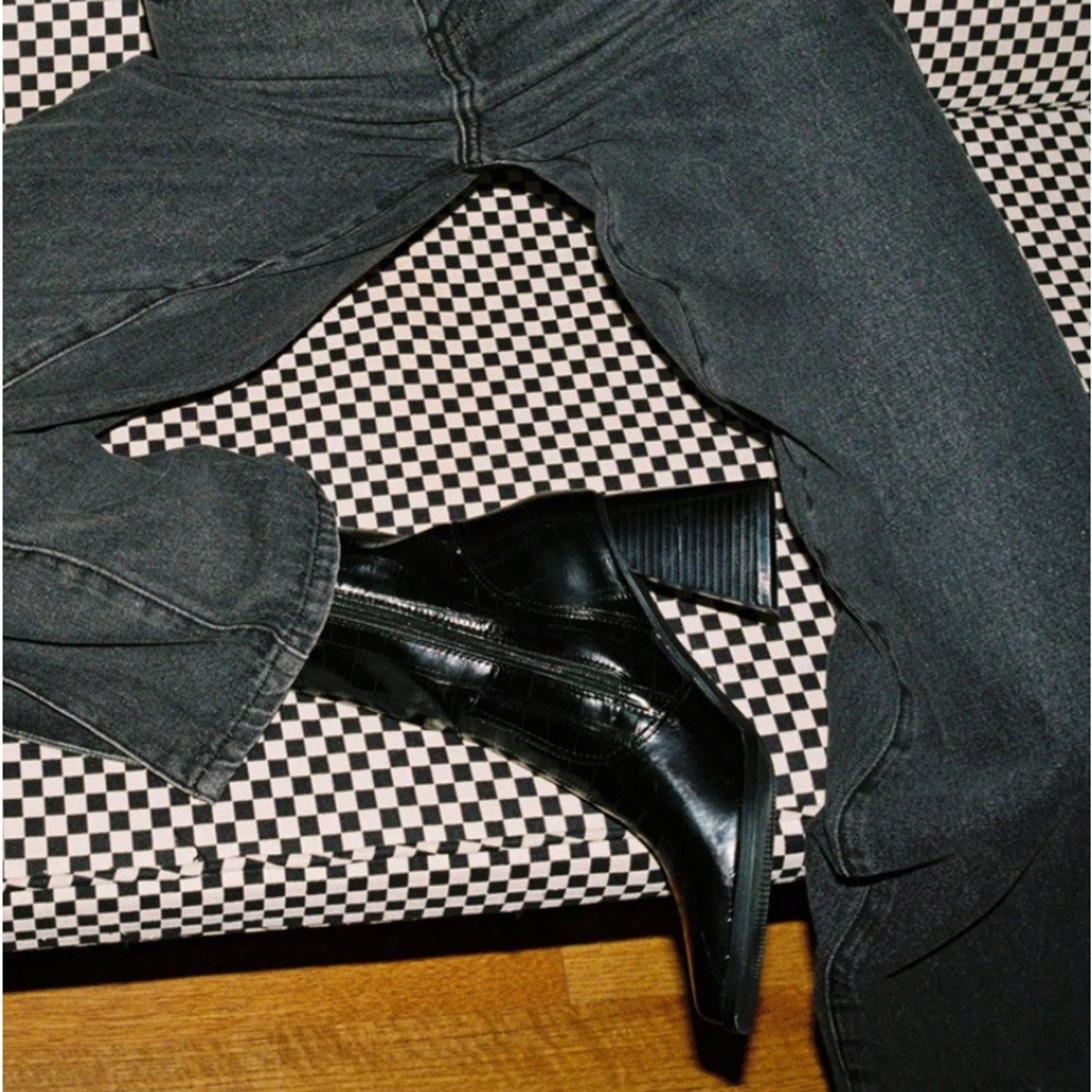 Ankle square toe Boots